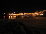 SX21361 Tenby harbour by night.jpg